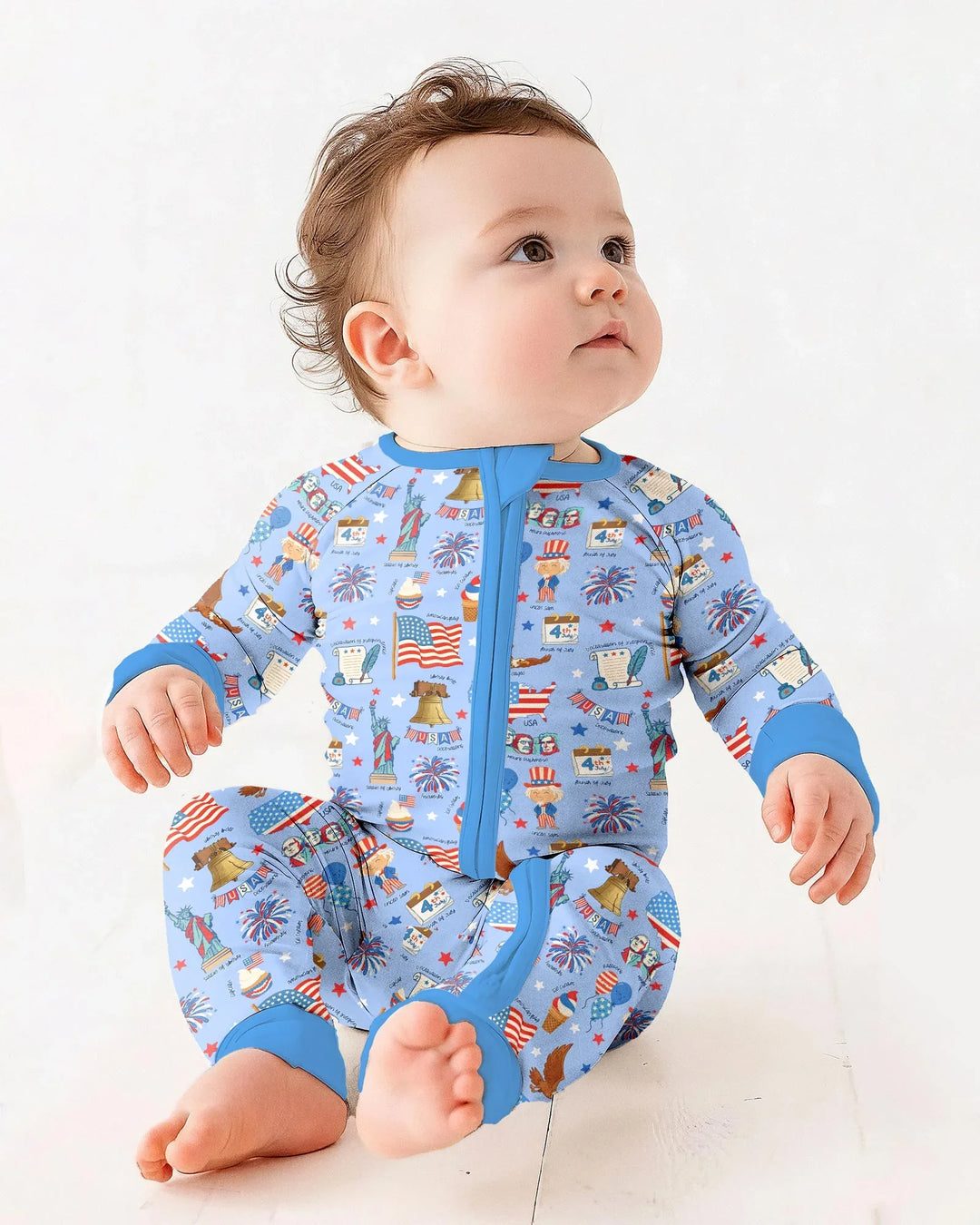 Gerippte Babykleidung mit individuellem Foto - Weich &amp; Skizzenhaft