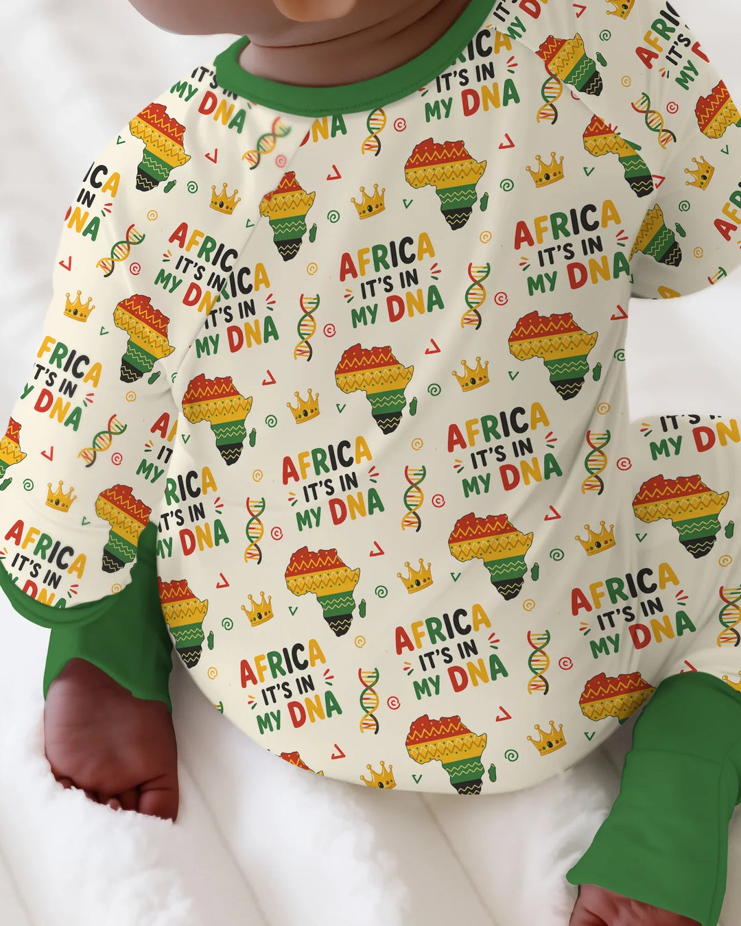 Gerippte Babykleidung mit individuellem Foto - Weich &amp; Skizzenhaft