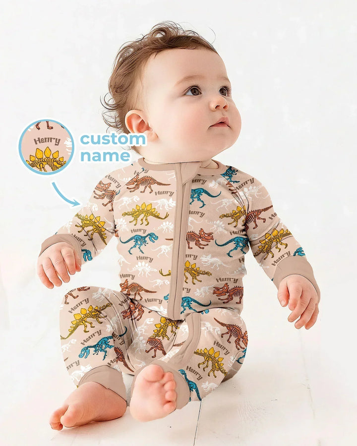 Gerippte Babykleidung mit individuellem Foto - Weich &amp; Skizzenhaft