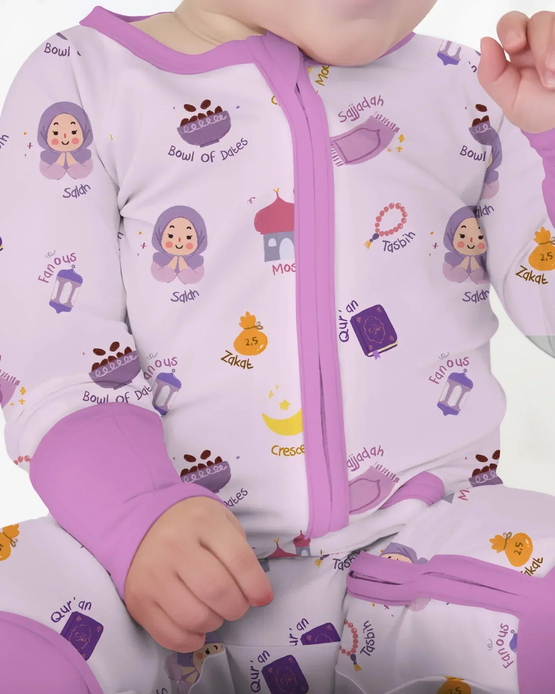 Gerippte Babykleidung mit individuellem Foto - Weich &amp; Skizzenhaft