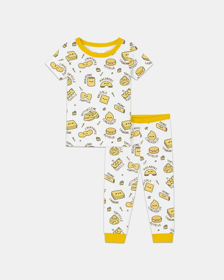 Zweiteiliges, kurzärmliges Pyjama-Set mit Marienkäfern