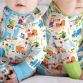 Gerippte Babykleidung mit individuellem Foto - Weich &amp; Skizzenhaft