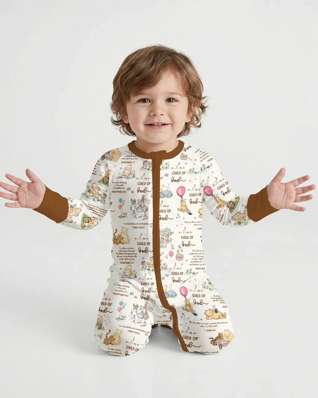 Gerippte Babykleidung mit individuellem Foto - Weich &amp; Skizzenhaft