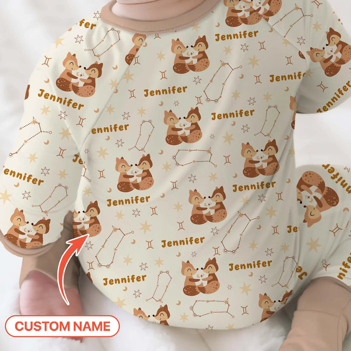 Gerippte Babykleidung mit individuellem Foto - Weich &amp; Skizzenhaft