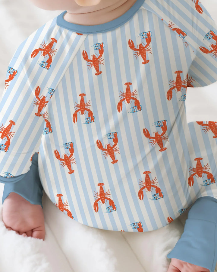 Custom Name Crawfish Beer Season Bamboo Convertible Zippy