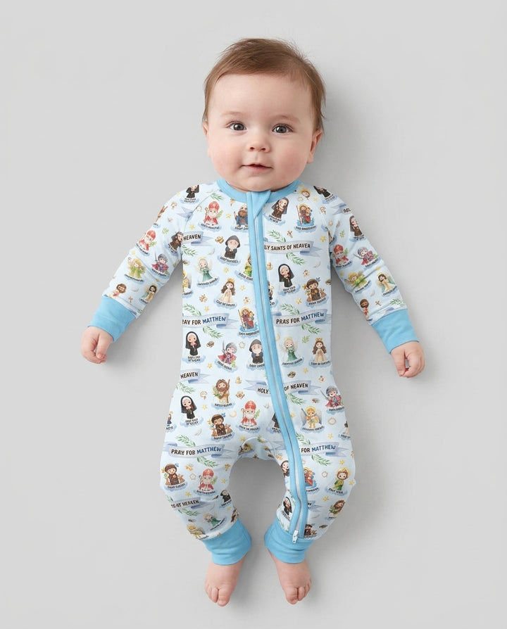 Gerippte Babykleidung mit individuellem Foto - Weich &amp; Skizzenhaft