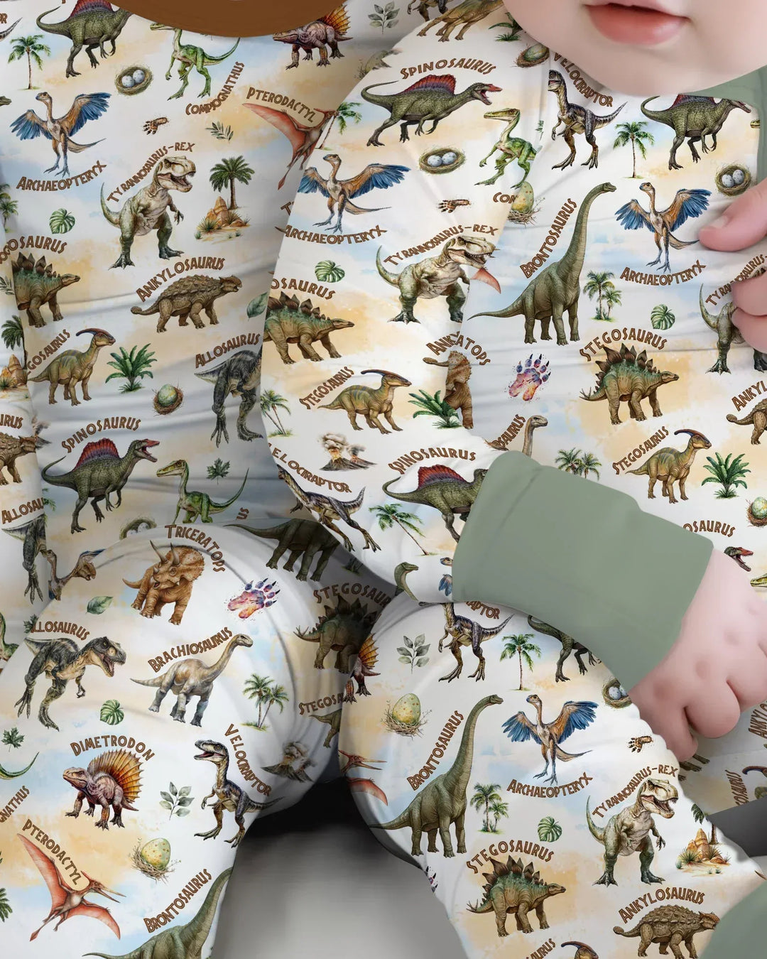 Gerippte Babykleidung mit individuellem Foto - Weich &amp; Skizzenhaft