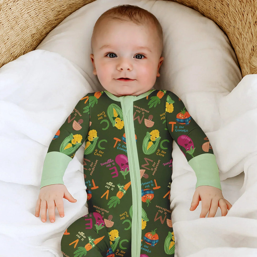 Gerippte Babykleidung mit individuellem Foto - Weich &amp; Skizzenhaft