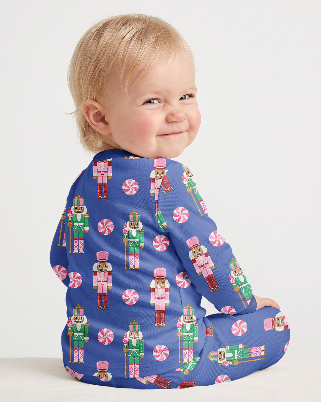 Pink Nutcracker Dreams Bamboo Two Piece Long Sleeve Pajama Set