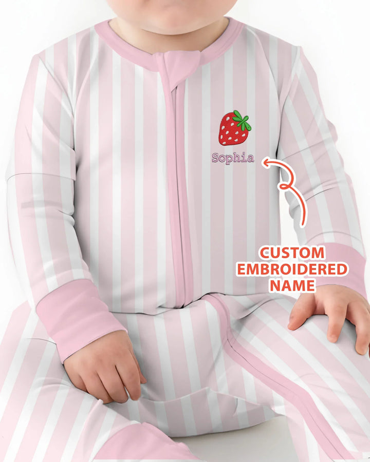 Gerippte Babykleidung mit individuellem Foto - Weich &amp; Skizzenhaft