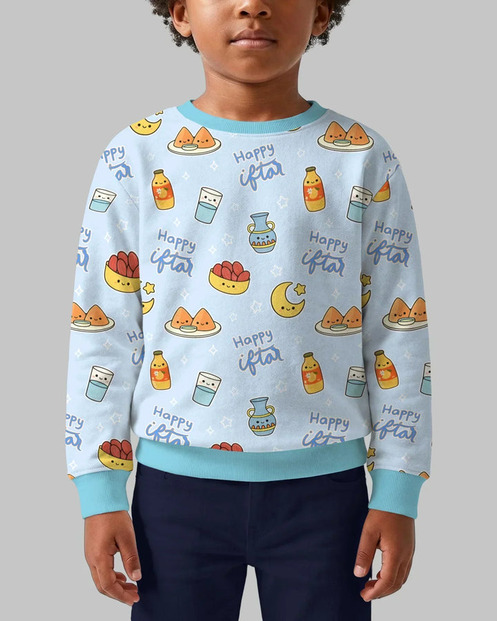 Iftar-Party Crewneck-Sweatshirt aus Bambus