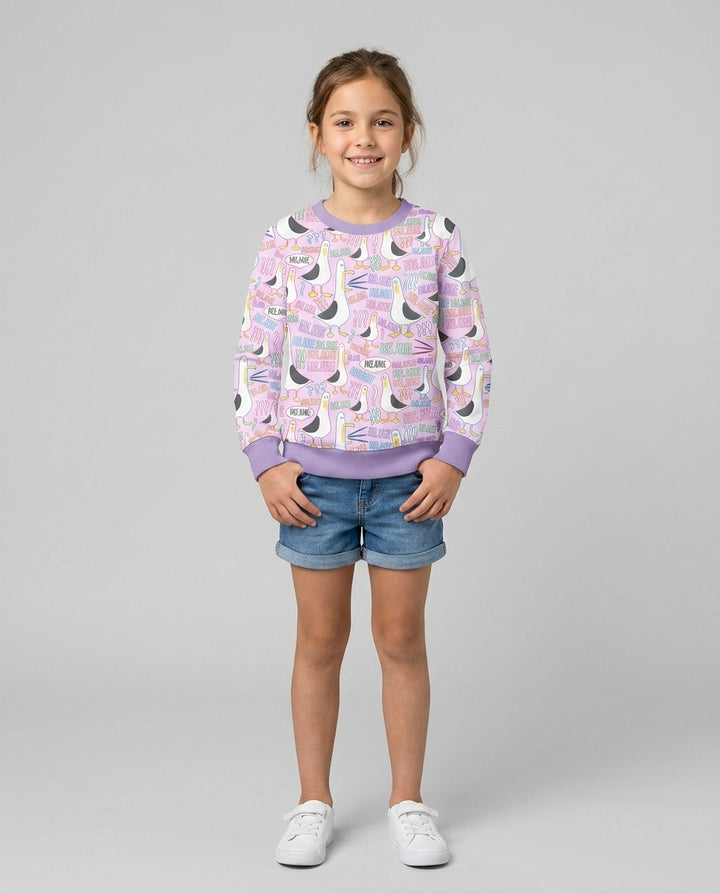 Custom Template Bambus-Rundhals-Sweatshirt