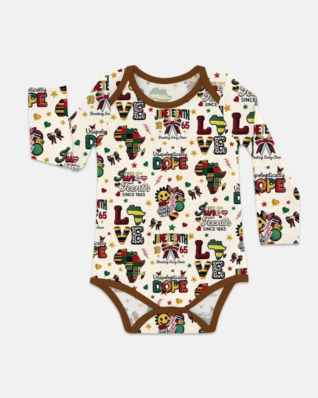 Gerippte Babykleidung mit individuellem Foto - Weich &amp; Skizzenhaft