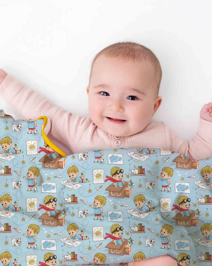 Tiny Explorer Tales Bamboo Blanket