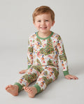 Christmas and Duck Bamboo Two Piece Long Sleeve Pajama Set