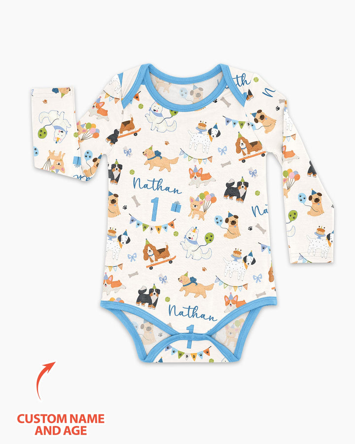 Gerippte Babykleidung mit individuellem Foto - Weich &amp; Skizzenhaft