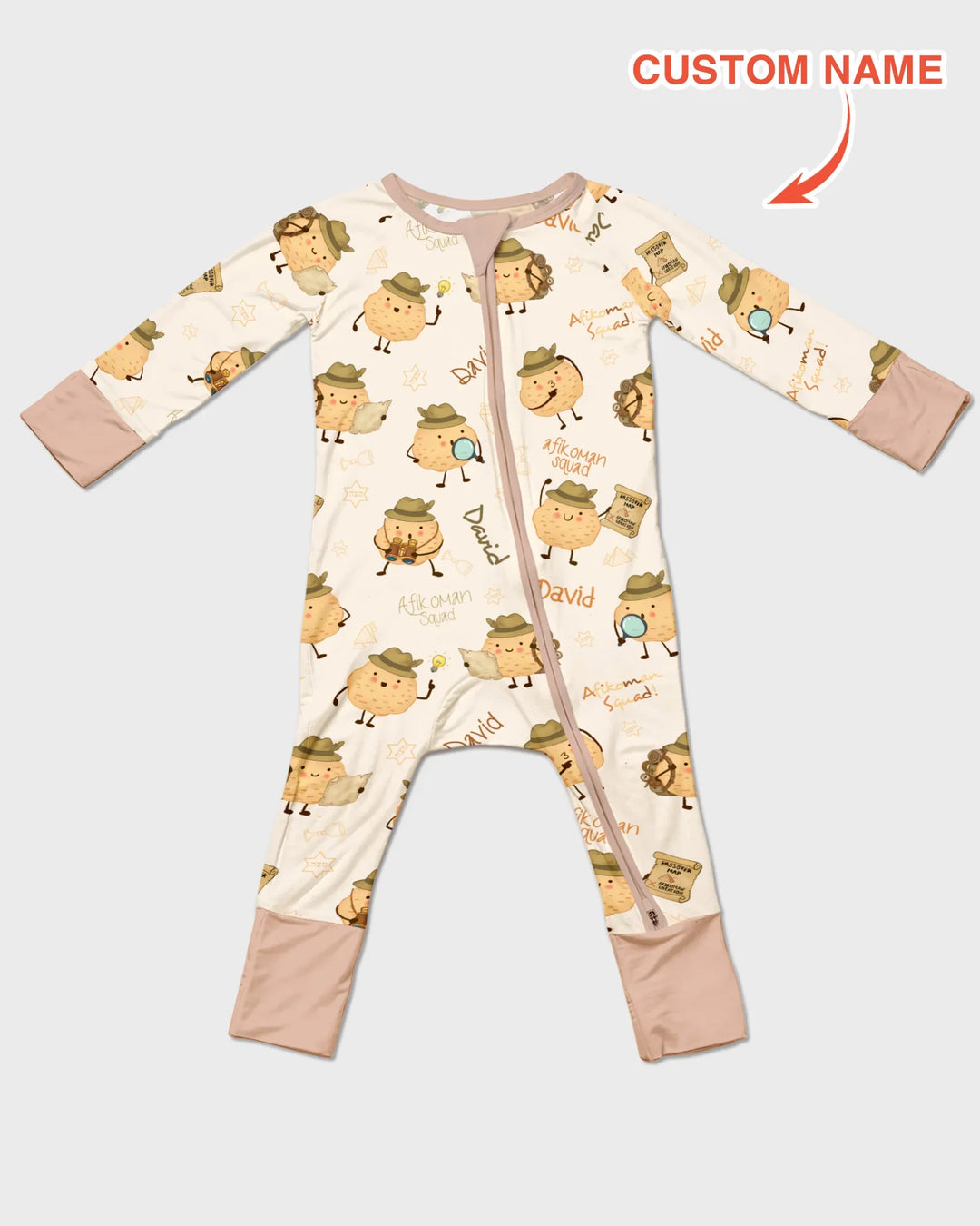 Gerippte Babykleidung mit individuellem Foto - Weich &amp; Skizzenhaft