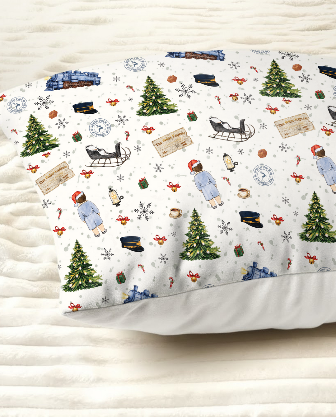 North Pole Adventure Bamboo Pillow Case