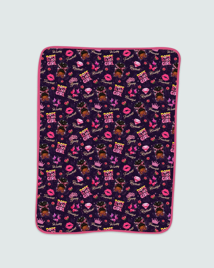 Dope Black Queen Bamboo Blanket