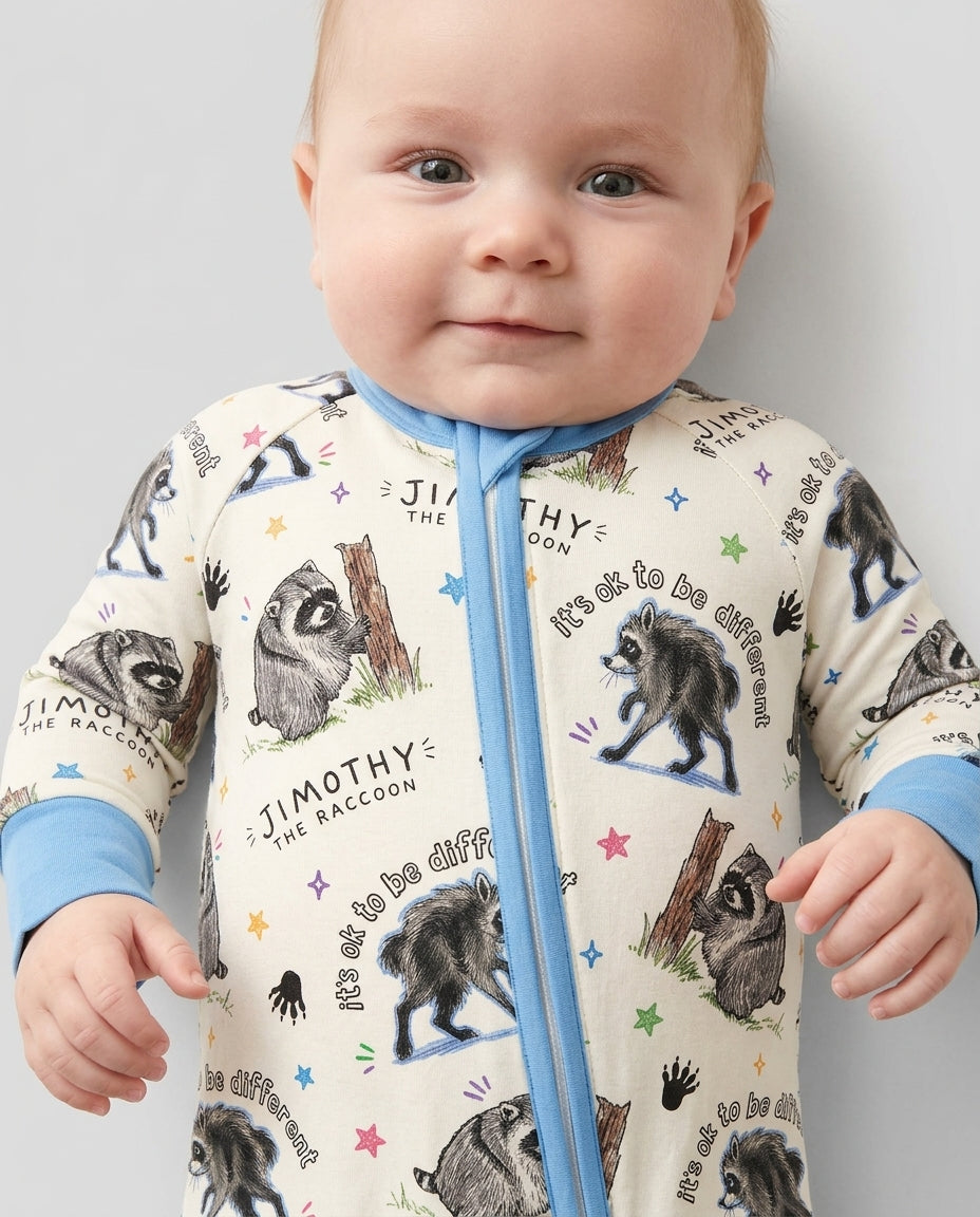 Gerippte Babykleidung mit individuellem Foto - Weich &amp; Skizzenhaft