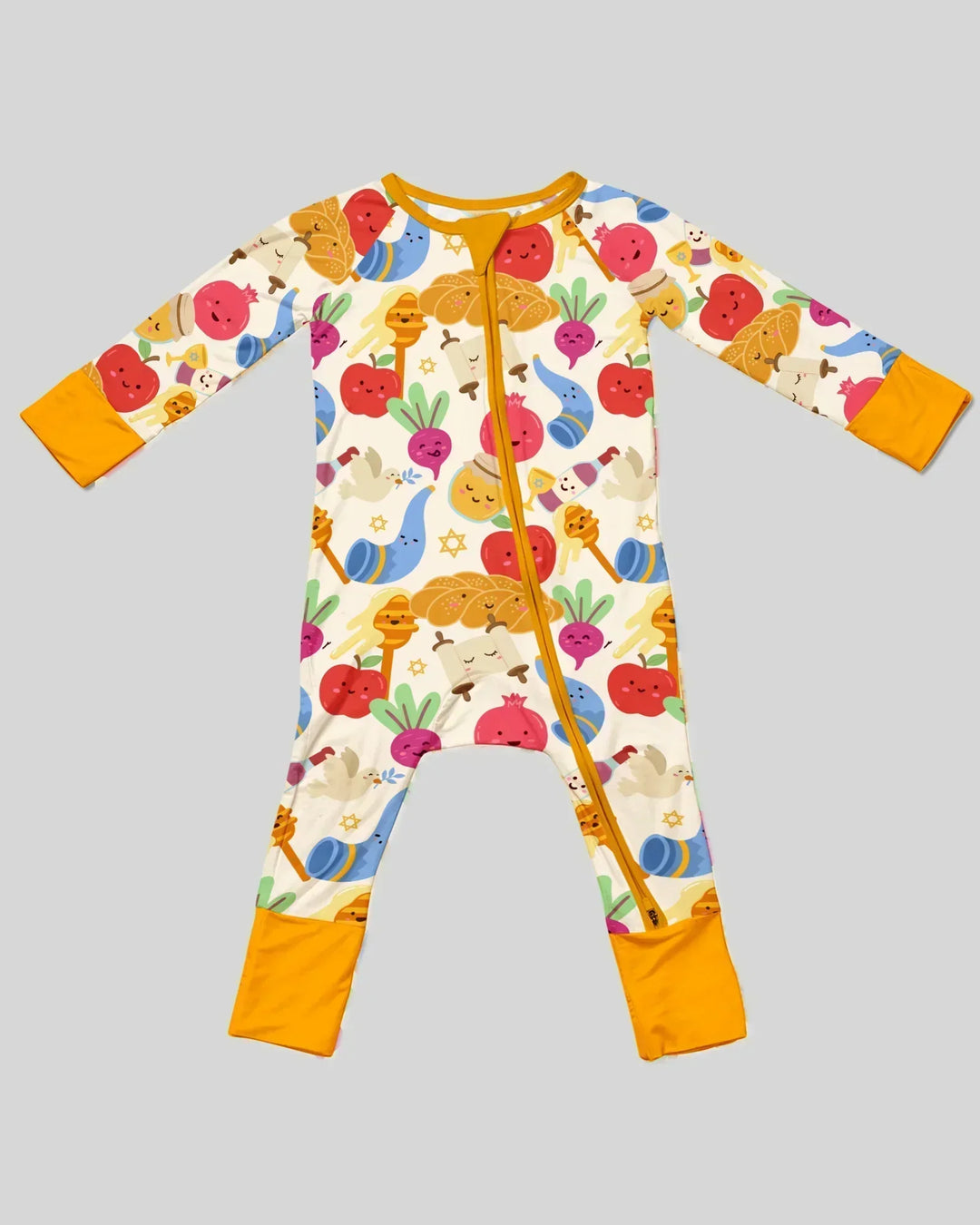 Shana Tova Rosh Hashanah Bamboo Convertible Zippy