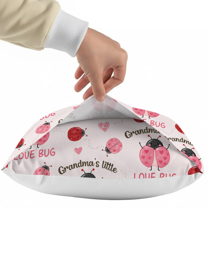 Grandma's Little Love Bug Bamboo Pillow Case
