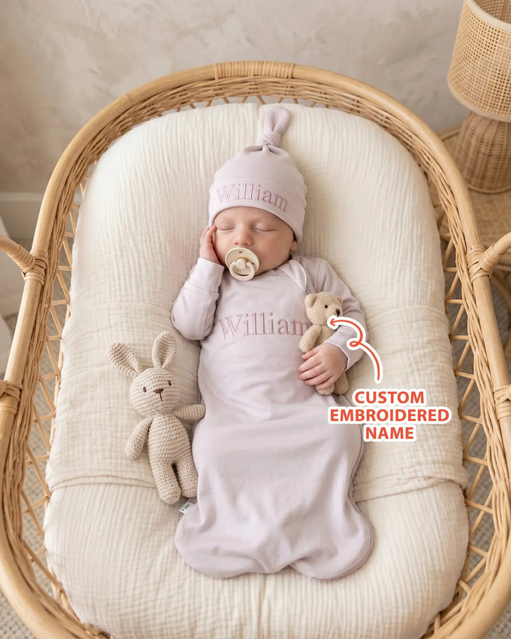 Personalized Embroidered Bamboo Hat