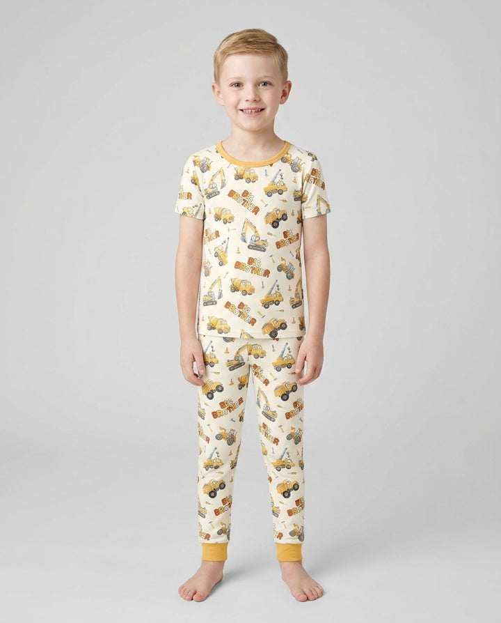 Zweiteiliges, kurzärmliges Pyjama-Set mit Marienkäfern