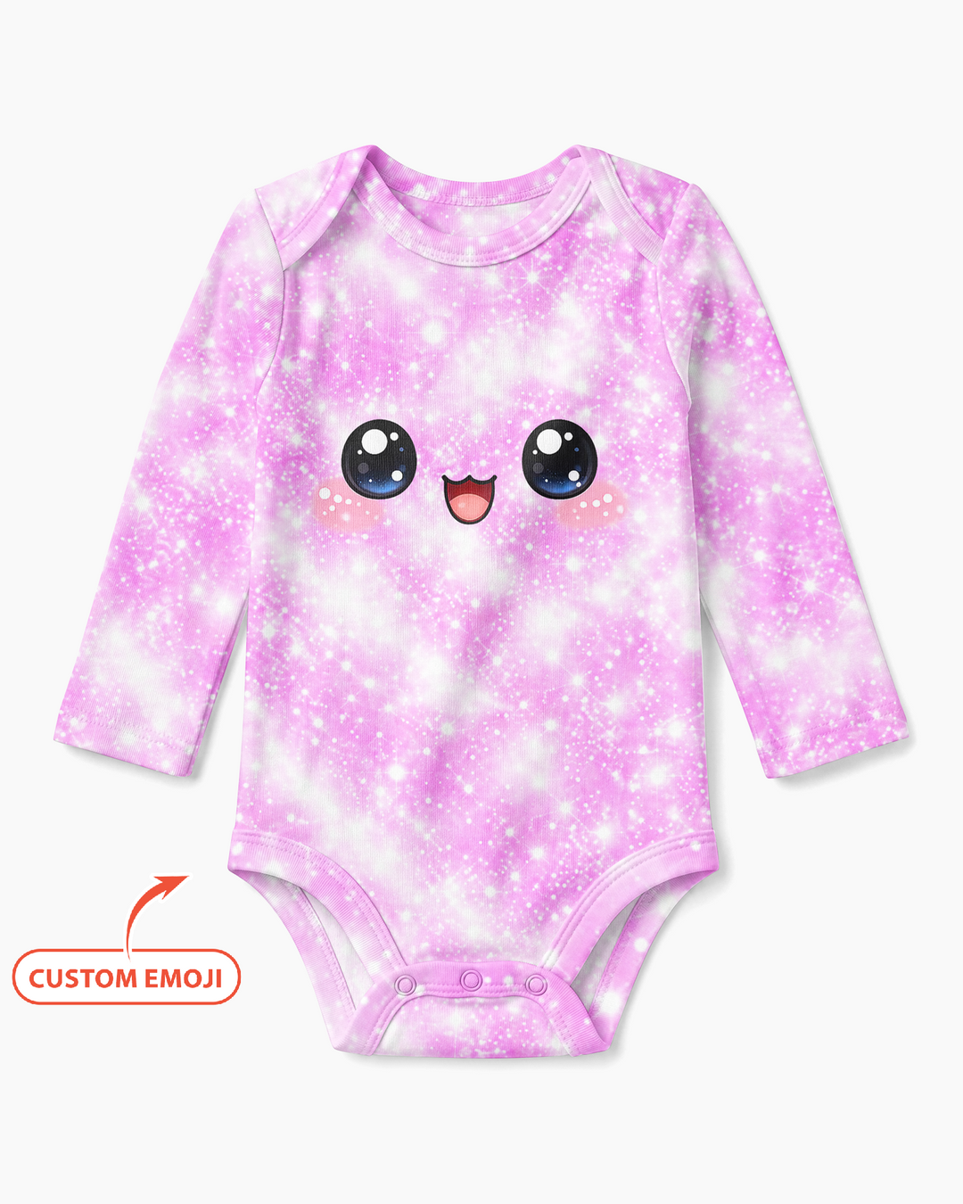 Kawaii Dumplings Emoji Bamboo Bodysuit