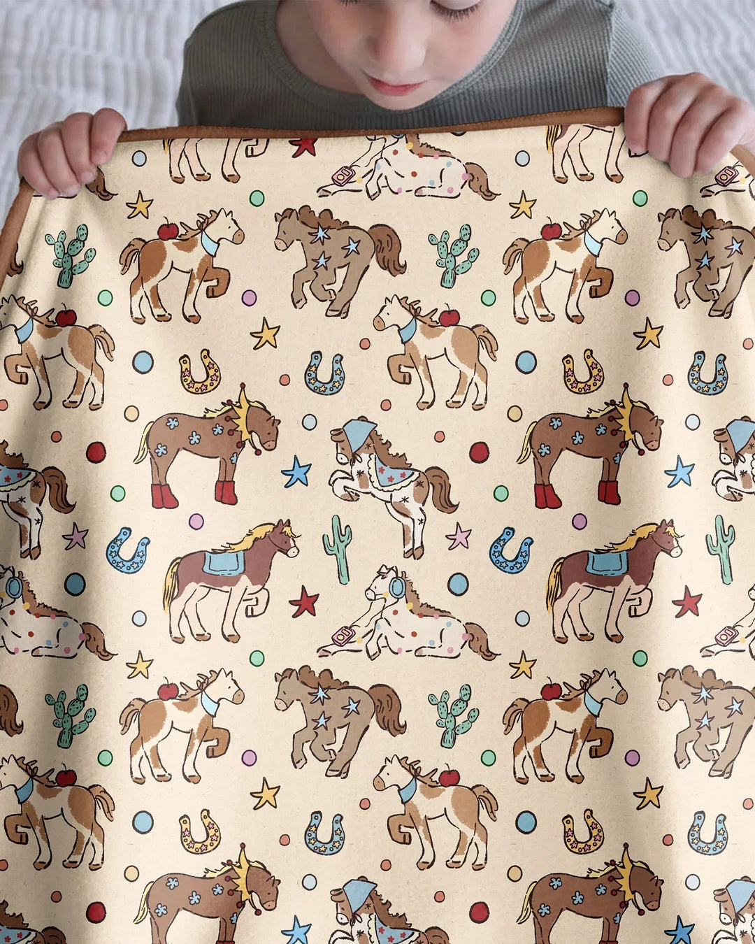 Lil' Buckaroo Bamboo Blanket