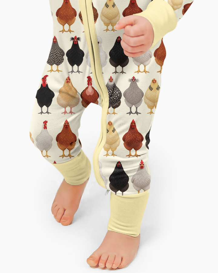Cluckin' Cute Bamboo Convertible Zippy