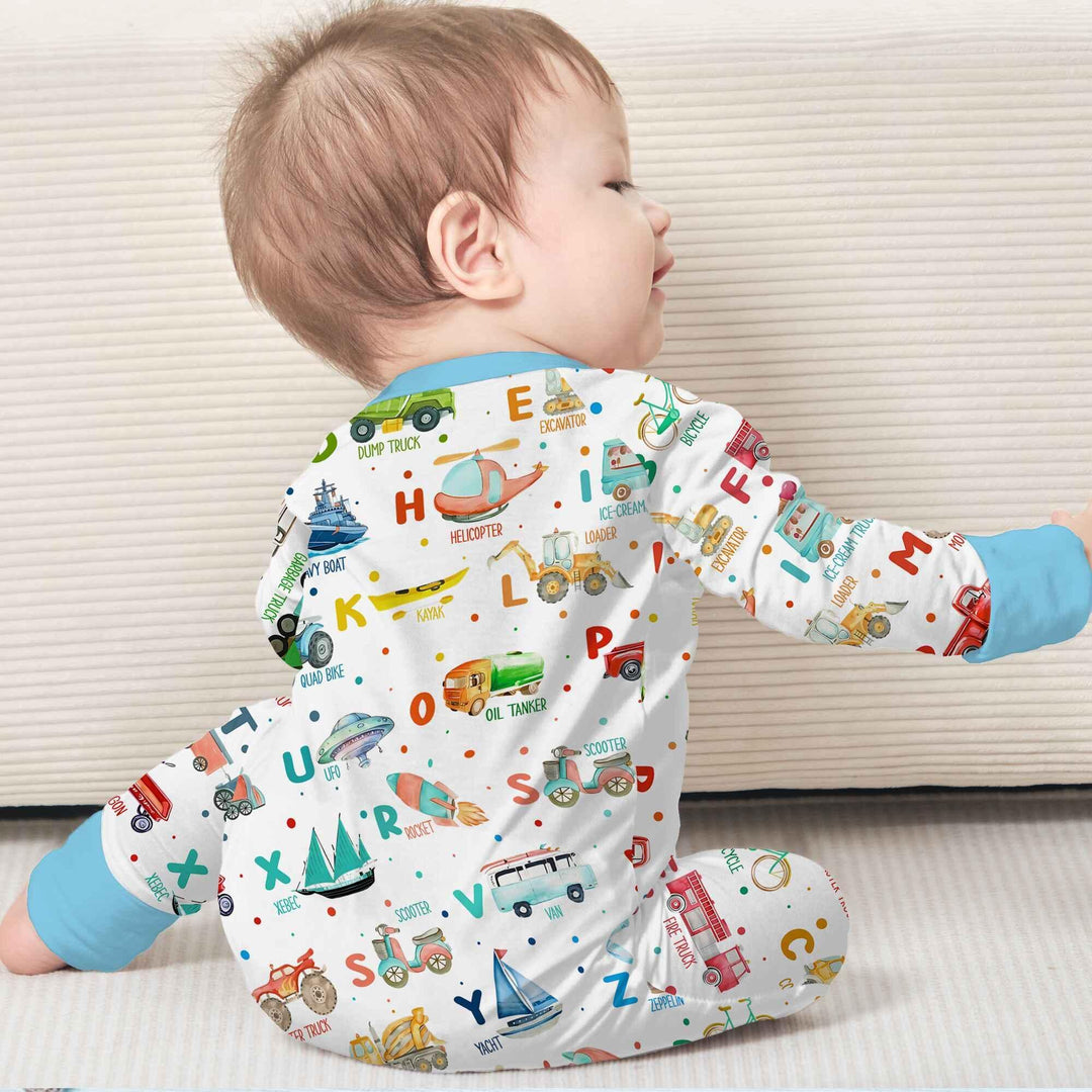 Gerippte Babykleidung mit individuellem Foto - Weich &amp; Skizzenhaft