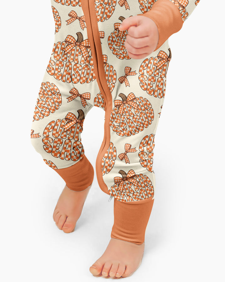Pumpkin Season Bamboo Convertible Zippy