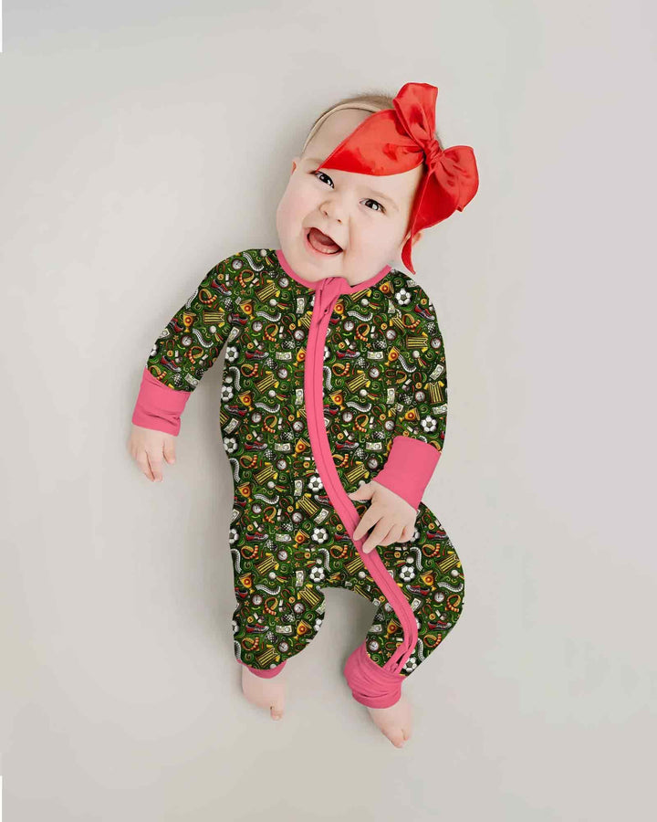 Gerippte Babykleidung mit individuellem Foto - Weich &amp; Skizzenhaft