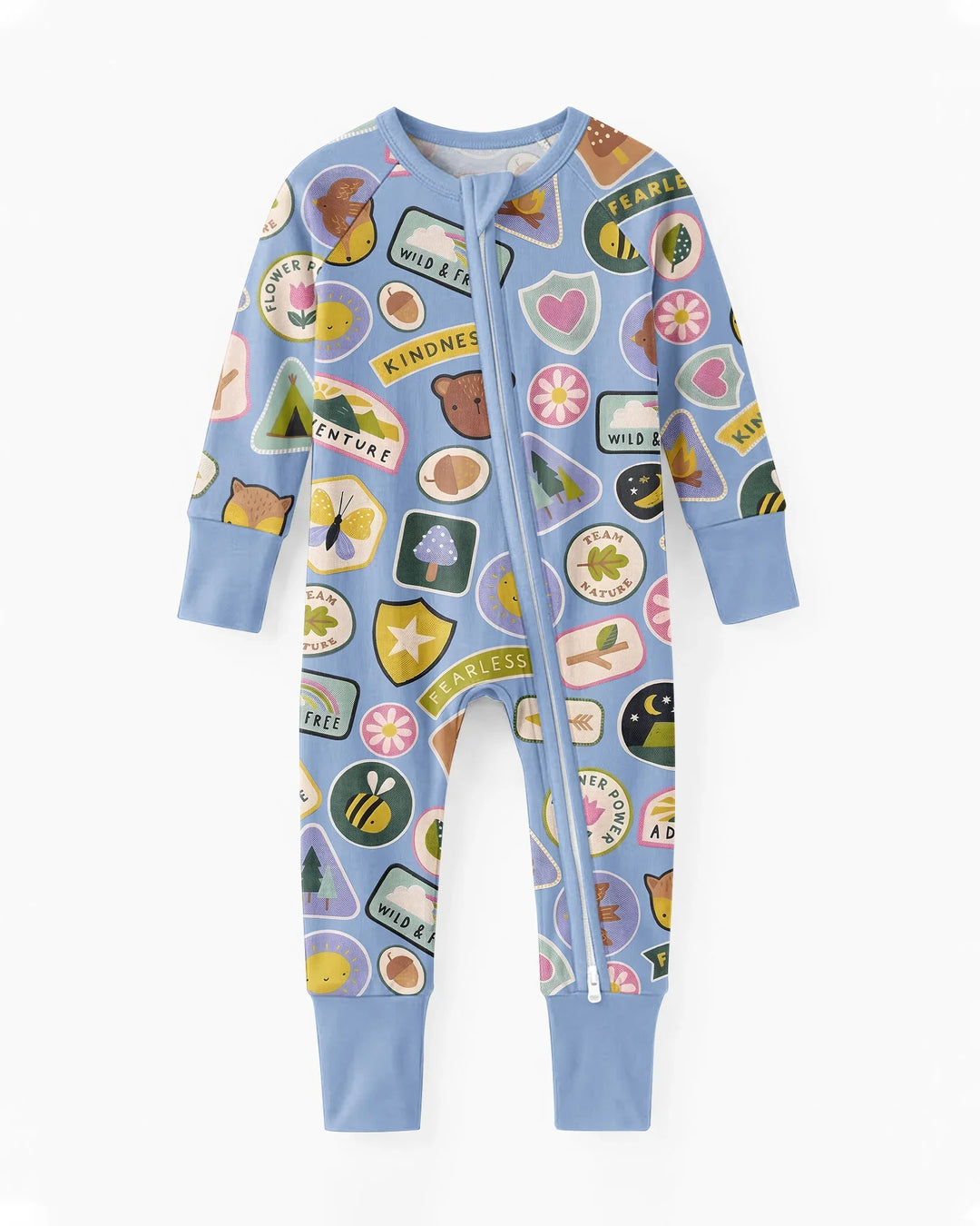 Gerippte Babykleidung mit individuellem Foto - Weich &amp; Skizzenhaft