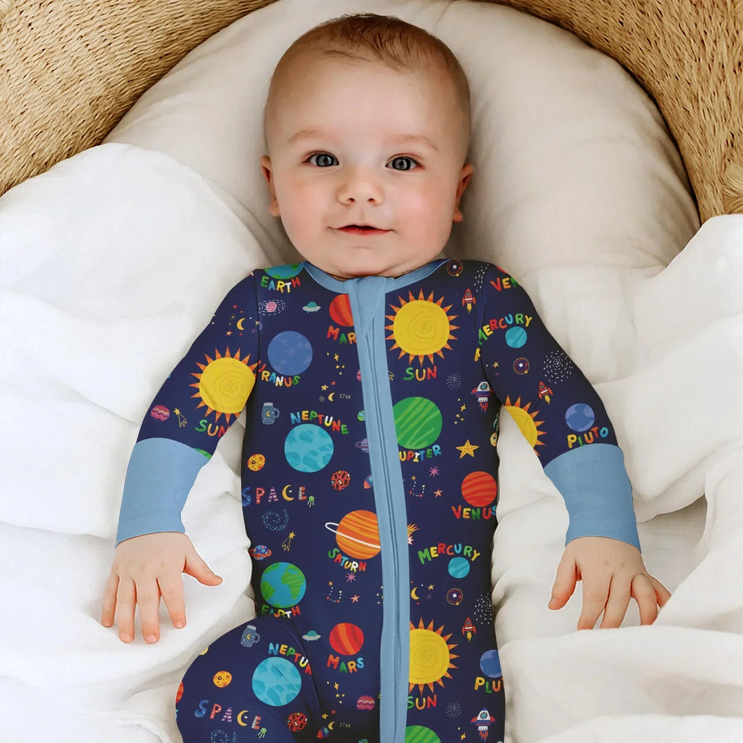 Gerippte Babykleidung mit individuellem Foto - Weich &amp; Skizzenhaft