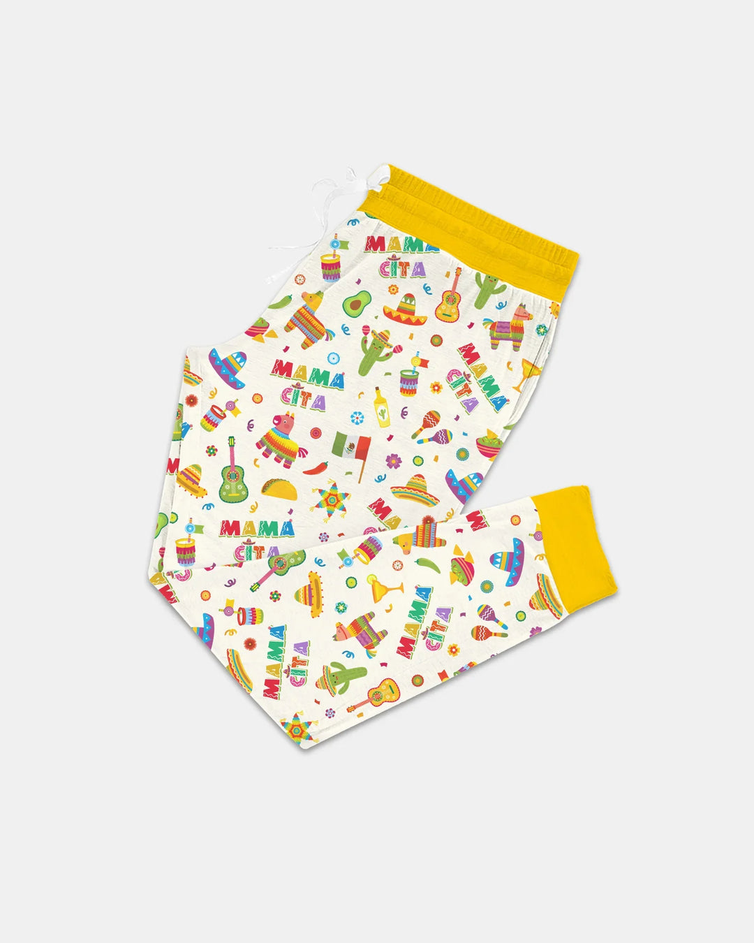 Cinco de Mayo Familie passende Pyjama-Set aus Bambus für Damen
