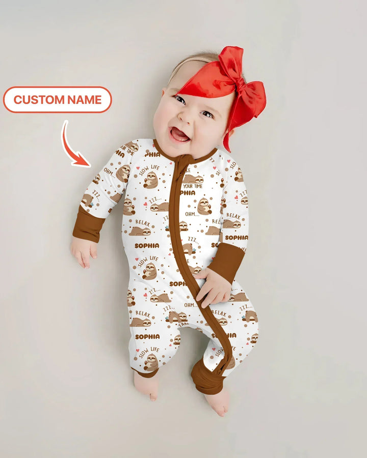 Gerippte Babykleidung mit individuellem Foto - Weich &amp; Skizzenhaft