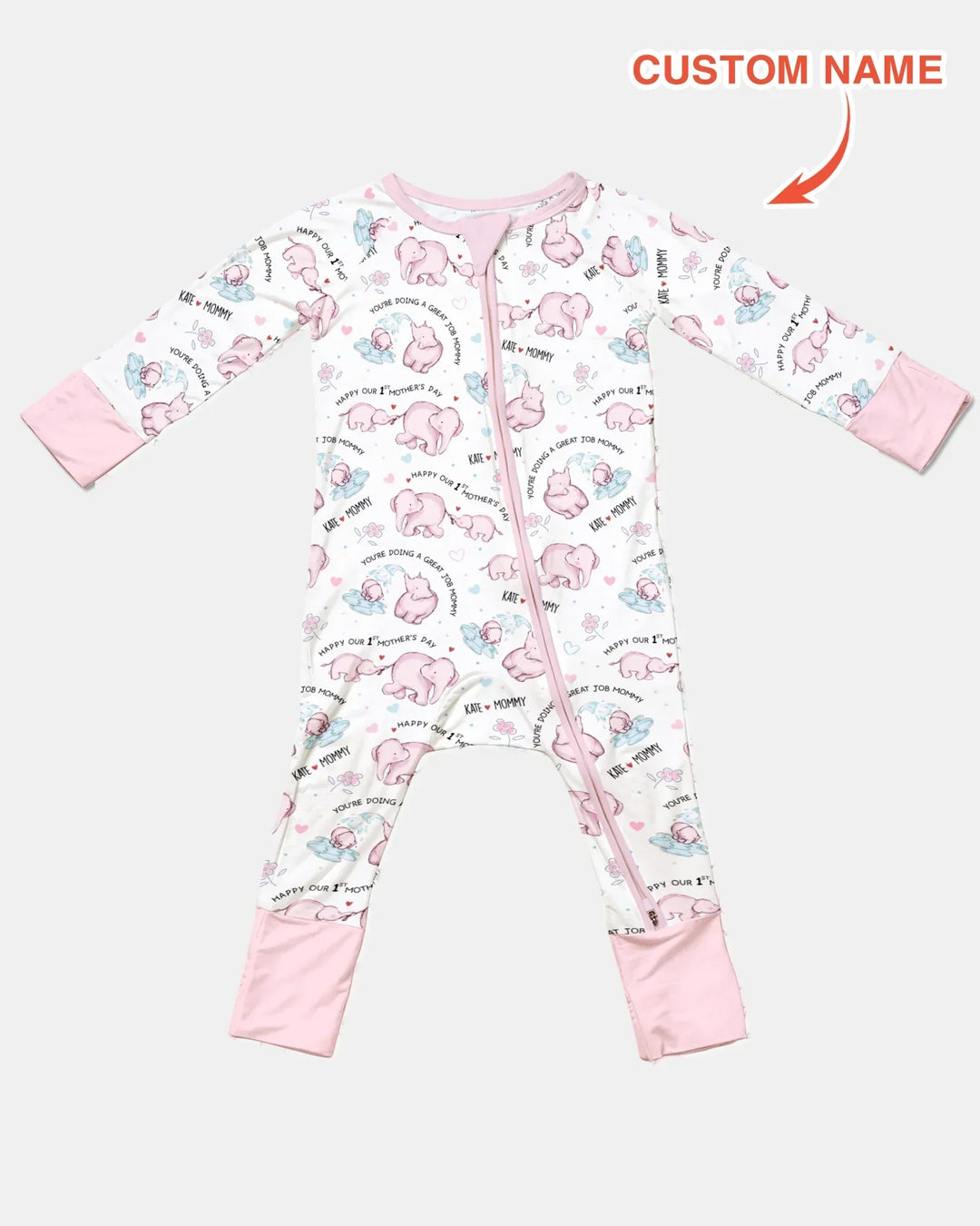 Gerippte Babykleidung mit individuellem Foto - Weich &amp; Skizzenhaft