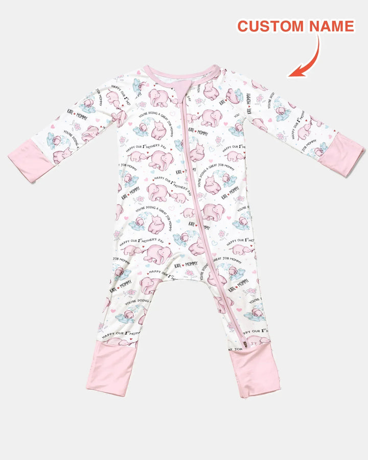 Gerippte Babykleidung mit individuellem Foto - Weich &amp; Skizzenhaft