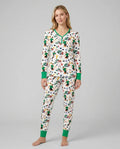 Vorlage Bambus Damen Pyjama Set