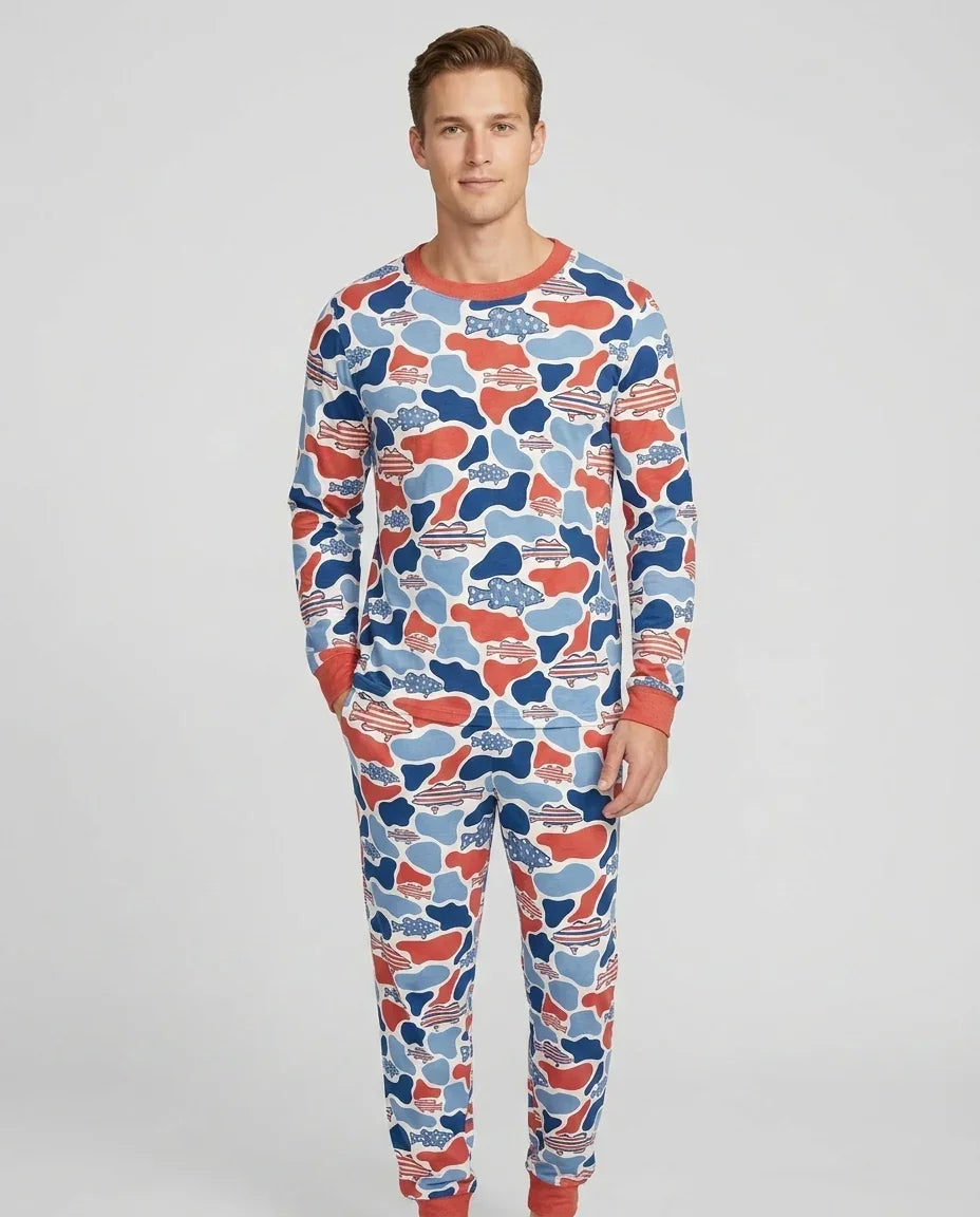 Vorlage Herren-Pyjama-Set