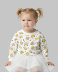 Kawaii Pasta Bambus Rundhals-Sweatshirt