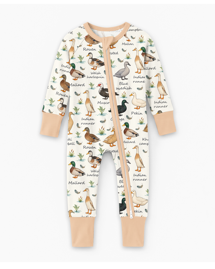 Farm Duck Species Bamboo Convertible Zippy
