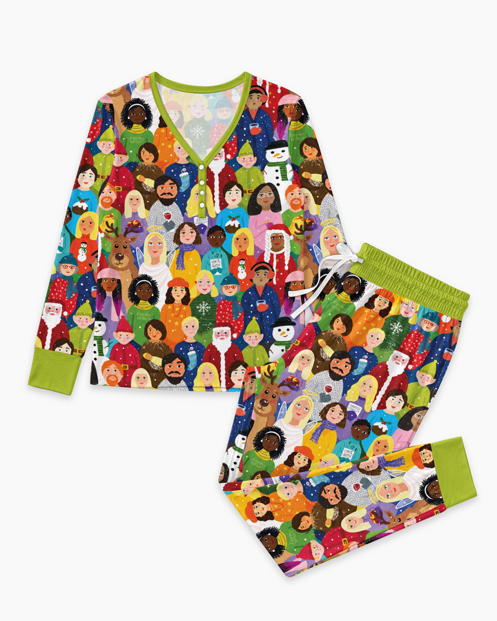 Together for Christmas Bamboo Women Pajama Set