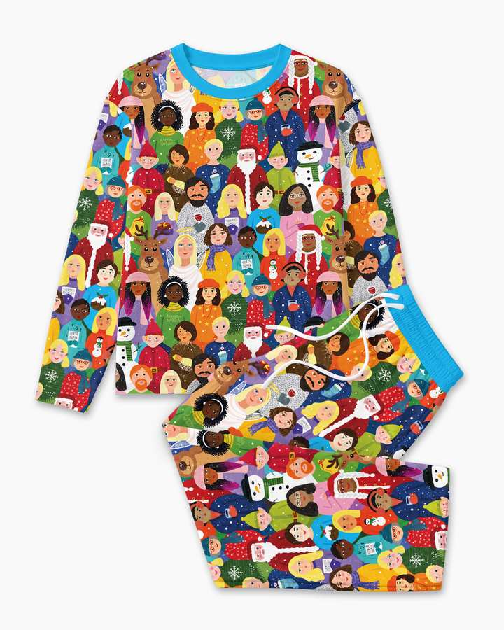 Together for Christmas Bamboo Men's Pajama Set