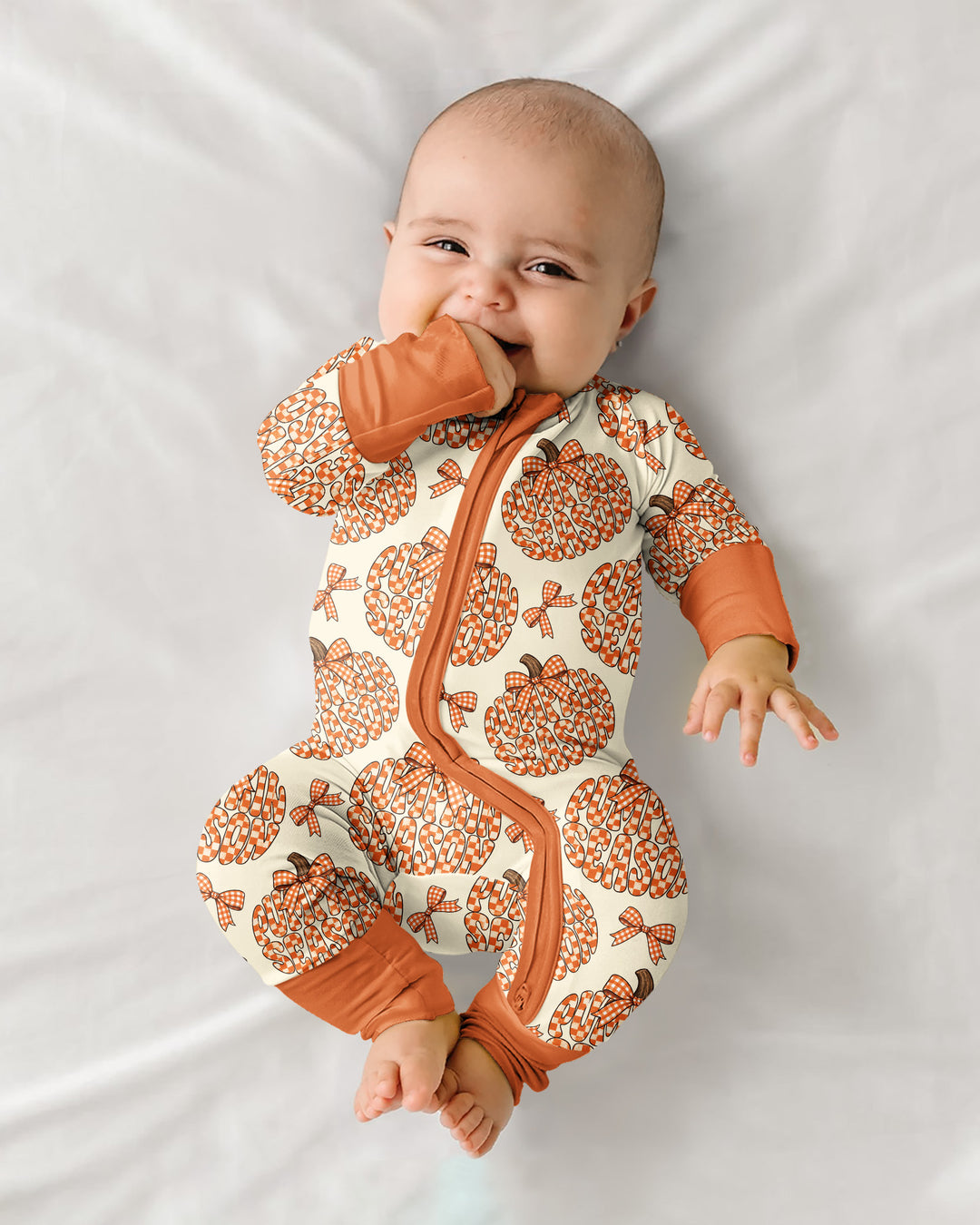 Pumpkin Season Bamboo Convertible Zippy