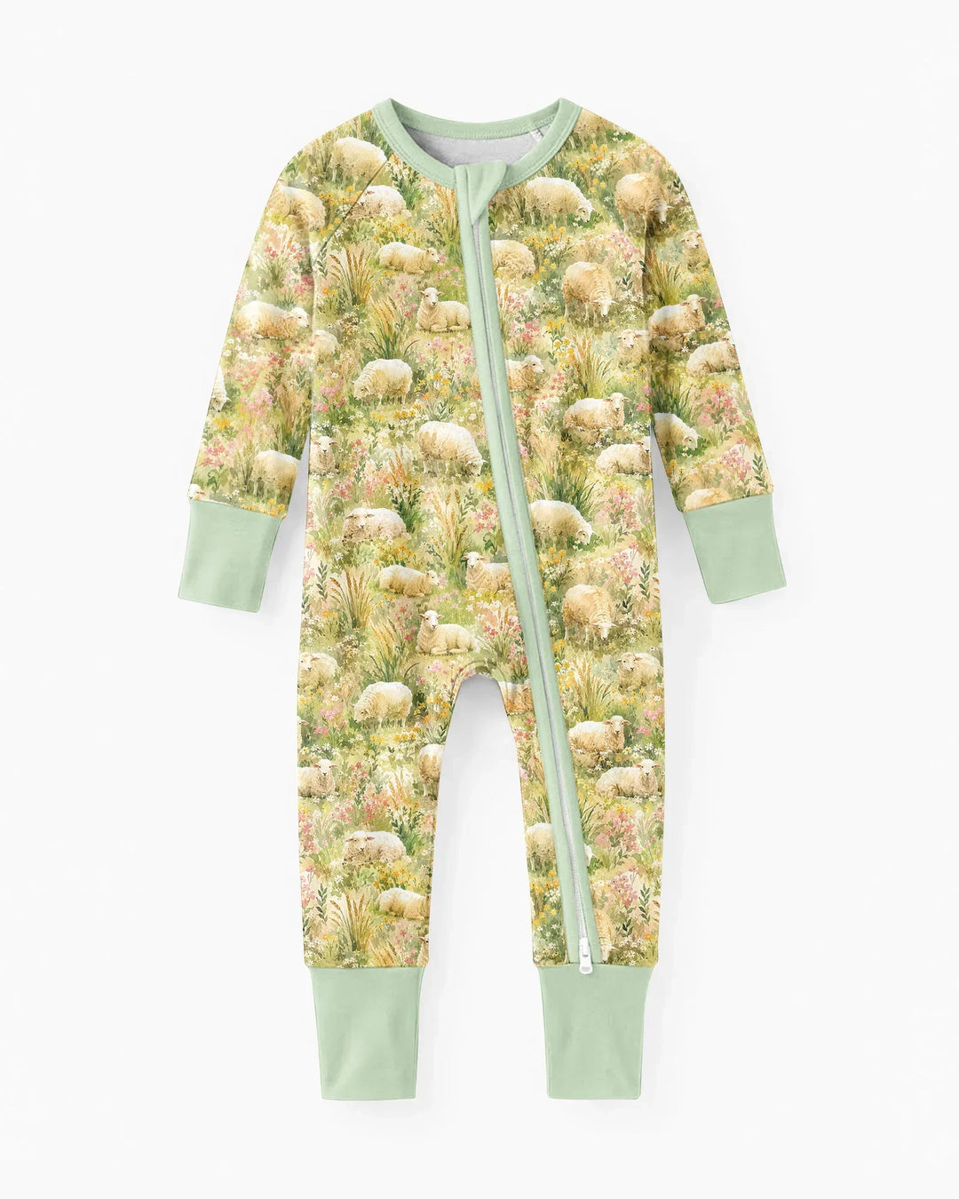 Gerippte Babykleidung mit individuellem Foto - Weich &amp; Skizzenhaft
