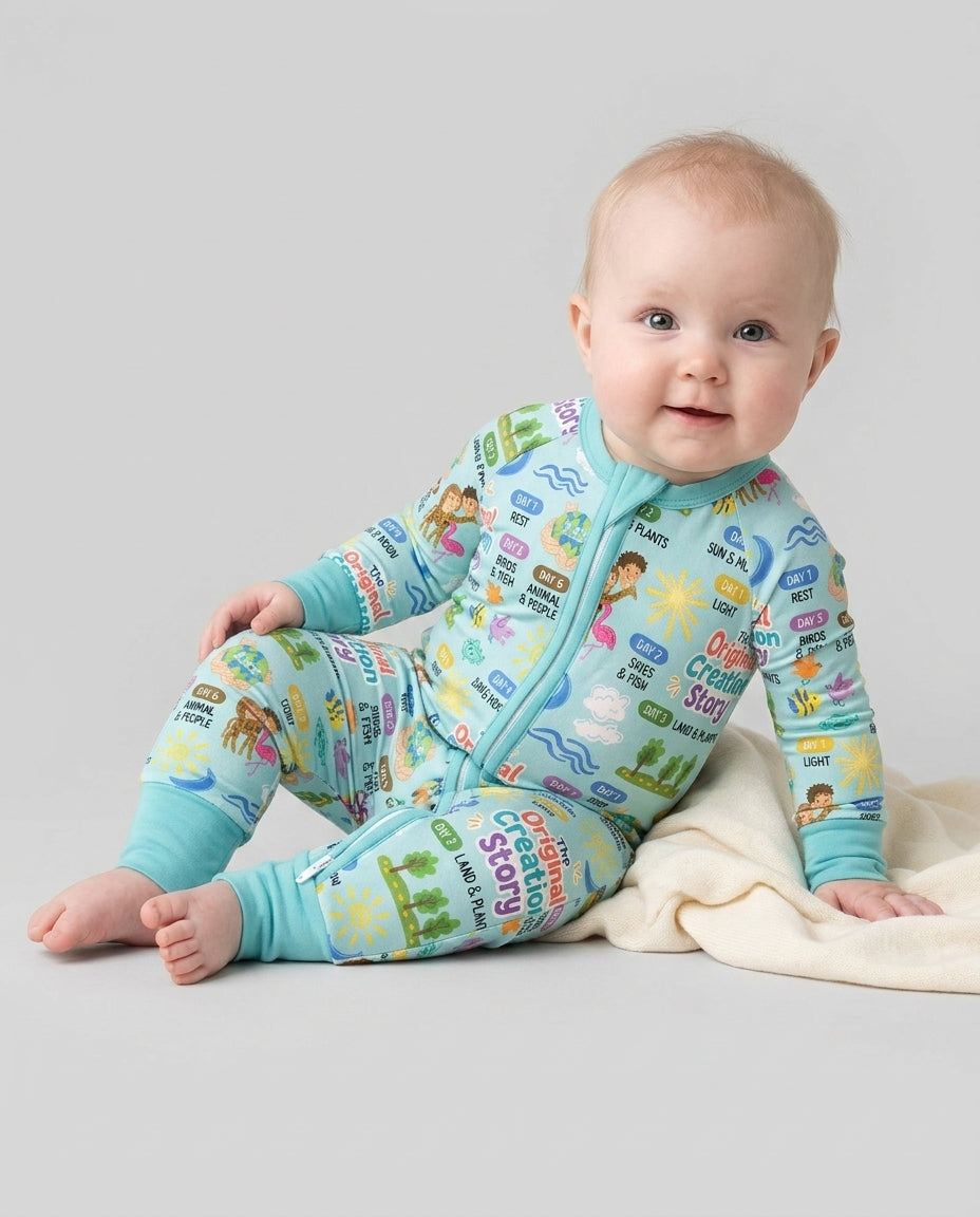 Gerippte Babykleidung mit individuellem Foto - Weich &amp; Skizzenhaft
