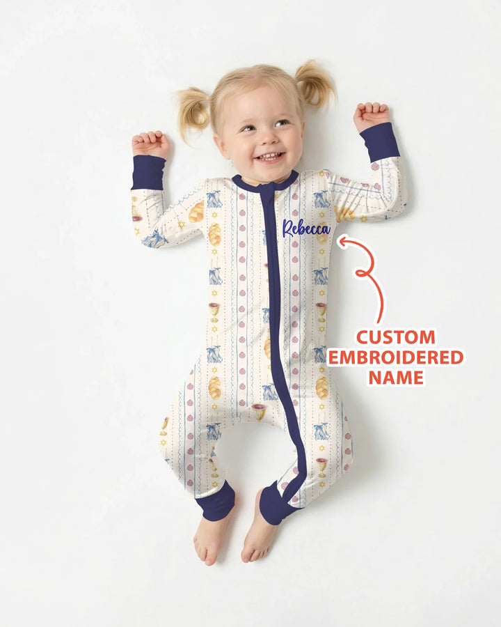 Gerippte Babykleidung mit individuellem Foto - Weich &amp; Skizzenhaft